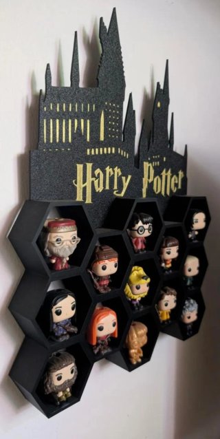 Expositor Funko Pop Harry Potter Castillo