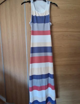 2 Vestidos Verano Rayas Blanco y Negro De colores