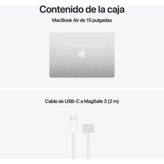 MacBook Air 15 M5 16GB 512GB 10-Core GPU Plata