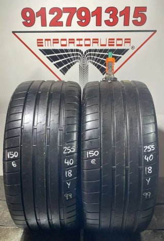 255 40 18 Y BRIDGESTONE RUEDA AL 90% VIDA UTIL