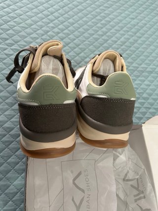 Zapatillas Etika nuevas beige , marrón y blanco