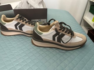 Zapatillas Etika nuevas beige , marrón y blanco
