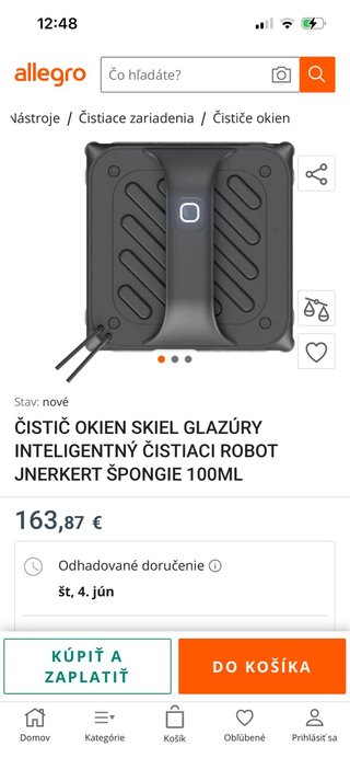 Robot Limpiacristales Eléctrico