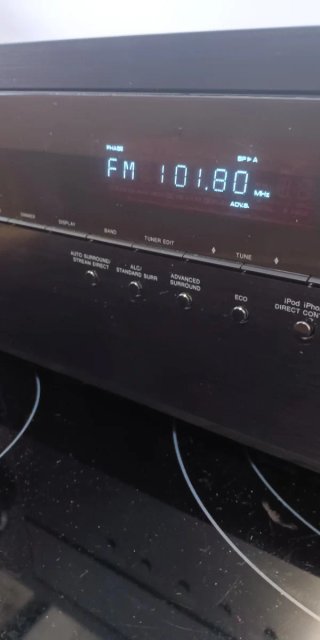 Receptor AV Pioneer VSX-323K Como nuevo! Sin audio