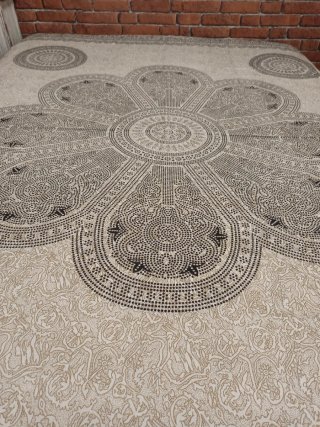 TELA FLOR ARTESANAL INDIA 4 STOCK