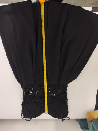 Abito elegante nero pizzo
