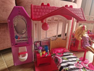 Casa Barbie Vacaciones Portátil