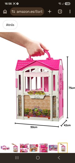 Casa Barbie Vacaciones Portátil