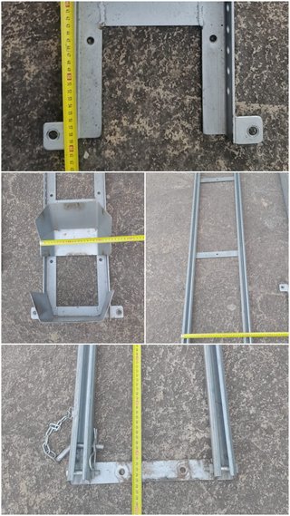 Portamotos con rampa plegable.
