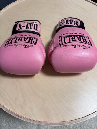 Guantes Boxeo Charlie Bat-X 12 oz Rosa
