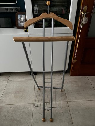 Galan de noche madera y metal