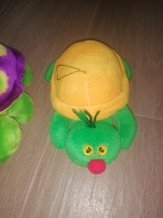 2 Tortugas de peluche
