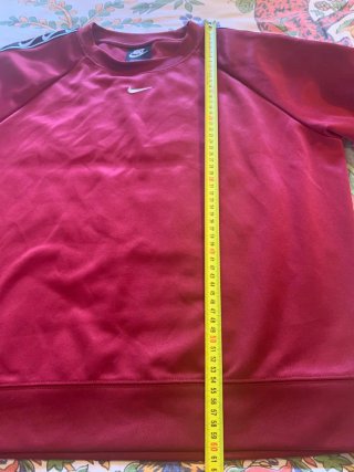 Felpa Nike bordeaux con banda logo