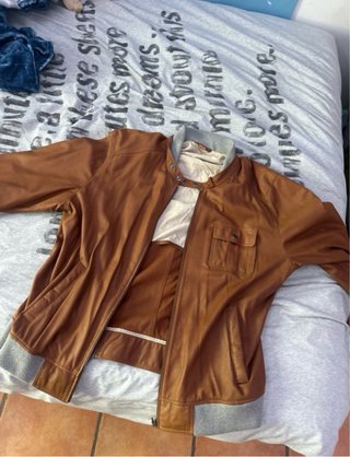 Chaqueta Lottusse Piel Cabra Marrón