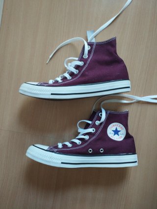 Zapatillas Converse Talla 39 Morado/Blanco