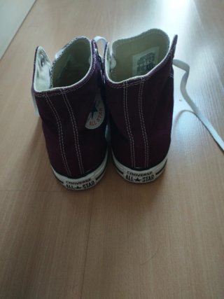 Zapatillas Converse Talla 39 Morado/Blanco