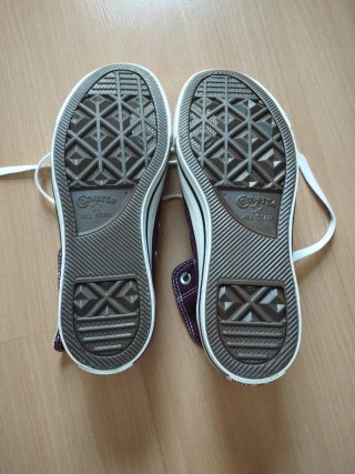 Zapatillas Converse Talla 39 Morado/Blanco
