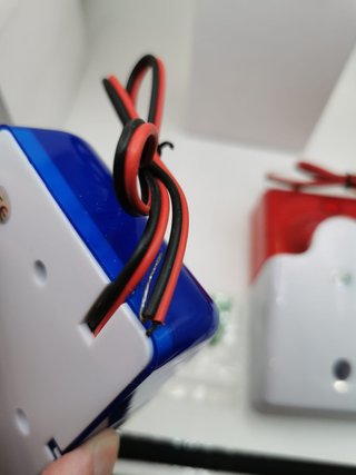 4 Sirenas Alarma 12V Rojo y Azul