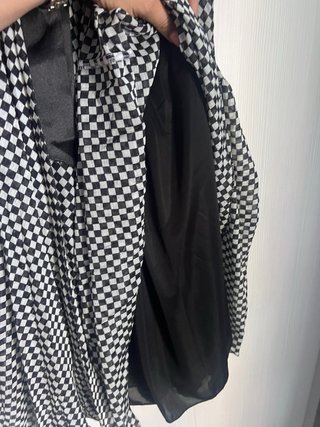 Vestido eventos tirante ancho escote V