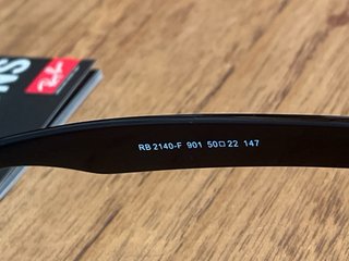 Ray-Ban Wayfarer 2140 901 Gafas de Sol Negras