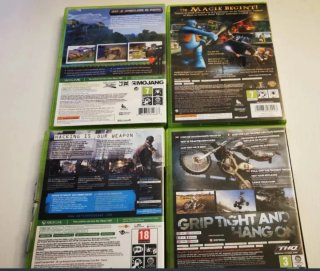 Lote de  10 Juegos Xbox 360 y PS3