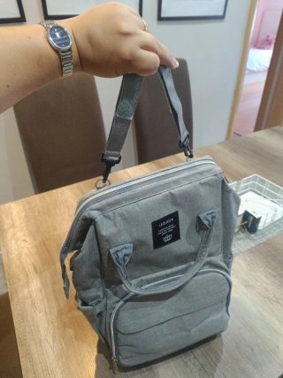 Pañalera LEQUEEN gris