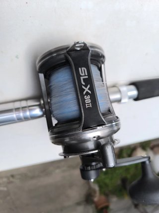 Caña de curricán .OKUMA SLX 30 II