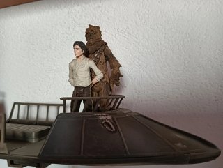 Star Wars Chewbacca Despeinado Figura