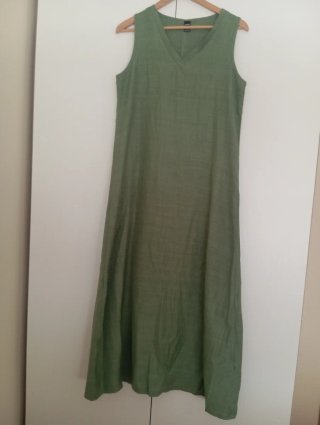 Vestido Largo Verde Verano