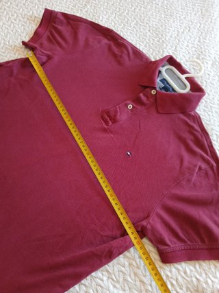 Polo Tommy Hilfiger Talla S Rojo