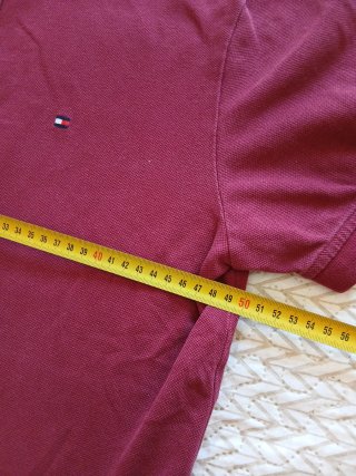 Polo Tommy Hilfiger Talla S Rojo