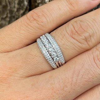 Anillo Diamantes Naturales 1,19ct