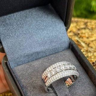 Anillo Diamantes Naturales 1,19ct