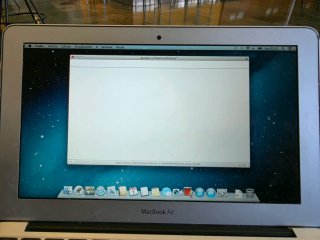 MacBook Air 11 Argento