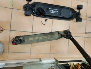 Patinete y skate eléctricos