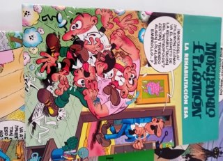 Pack 9 Cómics Mortadelo y Filemón