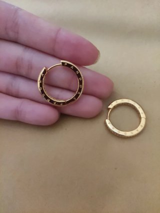 Pendientes Aro Pandora Dorados