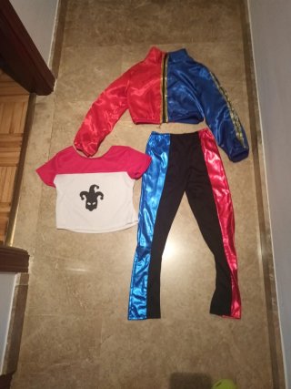 Disfraz Harley Quinn 8-9 años