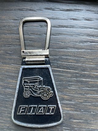 2 Portachiavi Fiat Vintage Auto d'epoca