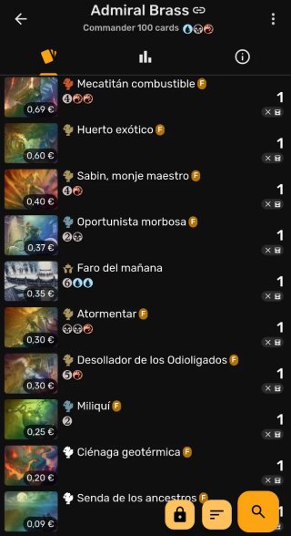 Mazo Commander Magic the Gathering Piratas Admiral