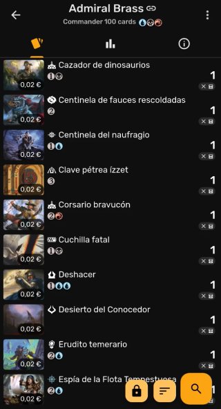 Mazo Commander Magic the Gathering Piratas Admiral