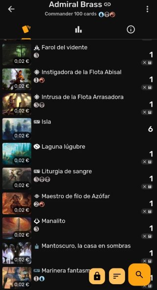 Mazo Commander Magic the Gathering Piratas Admiral