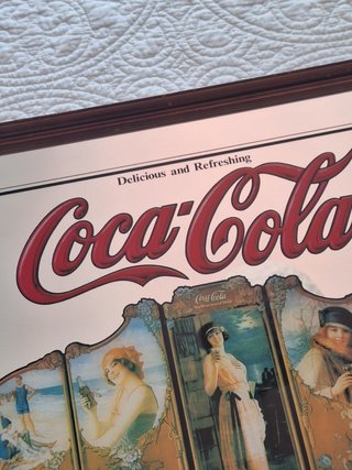 VINTAGE anni 90 - Specchio coca cola