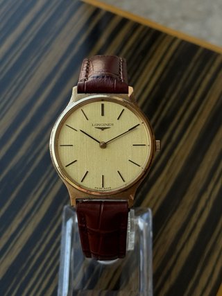 Reloj Longines Mecánico Dorado Vintage 33mm