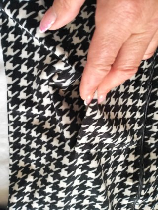 Tuta donna fantasia pied-de-poule