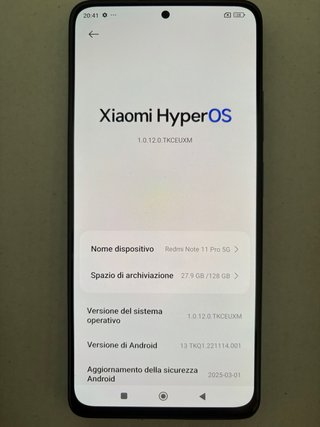 Xiaomi Redmi Note 11 Pro 5G 128GB Blu