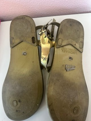 Michael Kors infradito oro