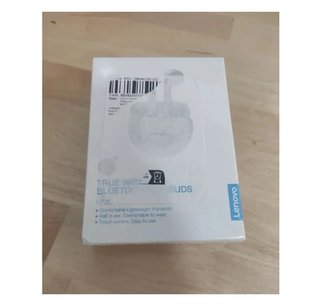 PRECINTADO Auriculares Inalámbricos Lenovo Blanco