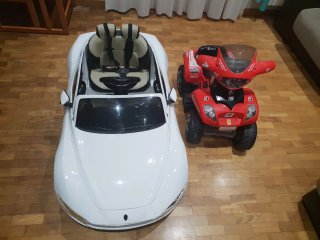 Coche Eléctrico Infantil Maserati Blanco