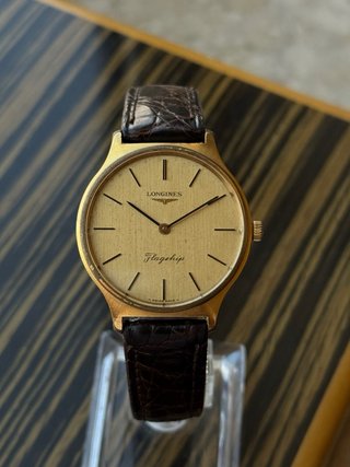 Longines Flagship Vintage Cuerda Manual Dorado